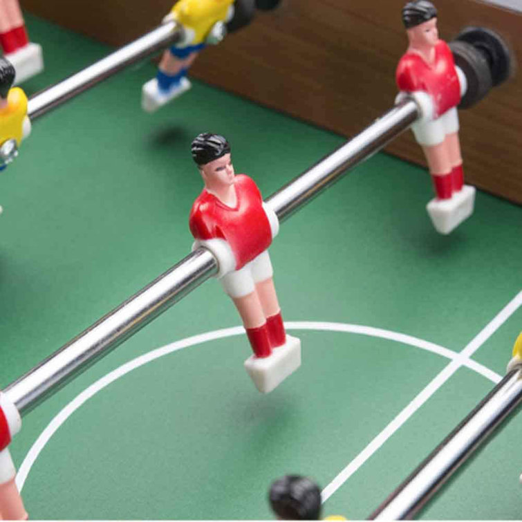 A Home 13.58'' L Tabletop Foosball Table with Telescopic Rods Wayfair